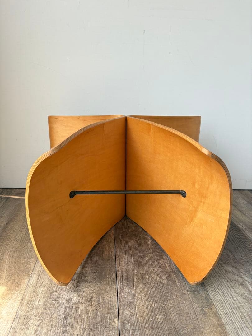 希少　ラージサイズ 天童木工 柳宗理　バタフライスツール　80〜年代ヴィンテージ