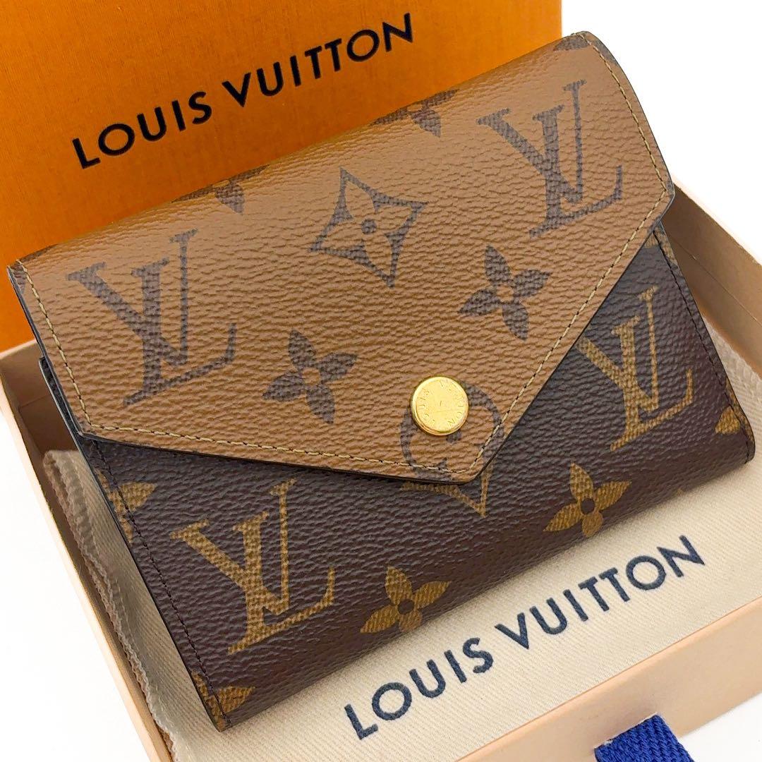 箱袋付☆未使用級☆ルイヴィトン ヴィクトリーヌ モノグラムリバース