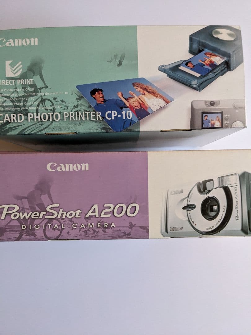 Canonカメラとフォトプリンターのセット