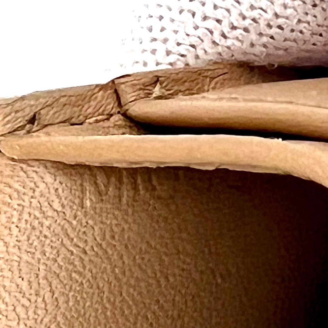 ルイヴィトン ヴェルニ ポルトフォイユ ヴィエノワ カフェオレ がま口財布