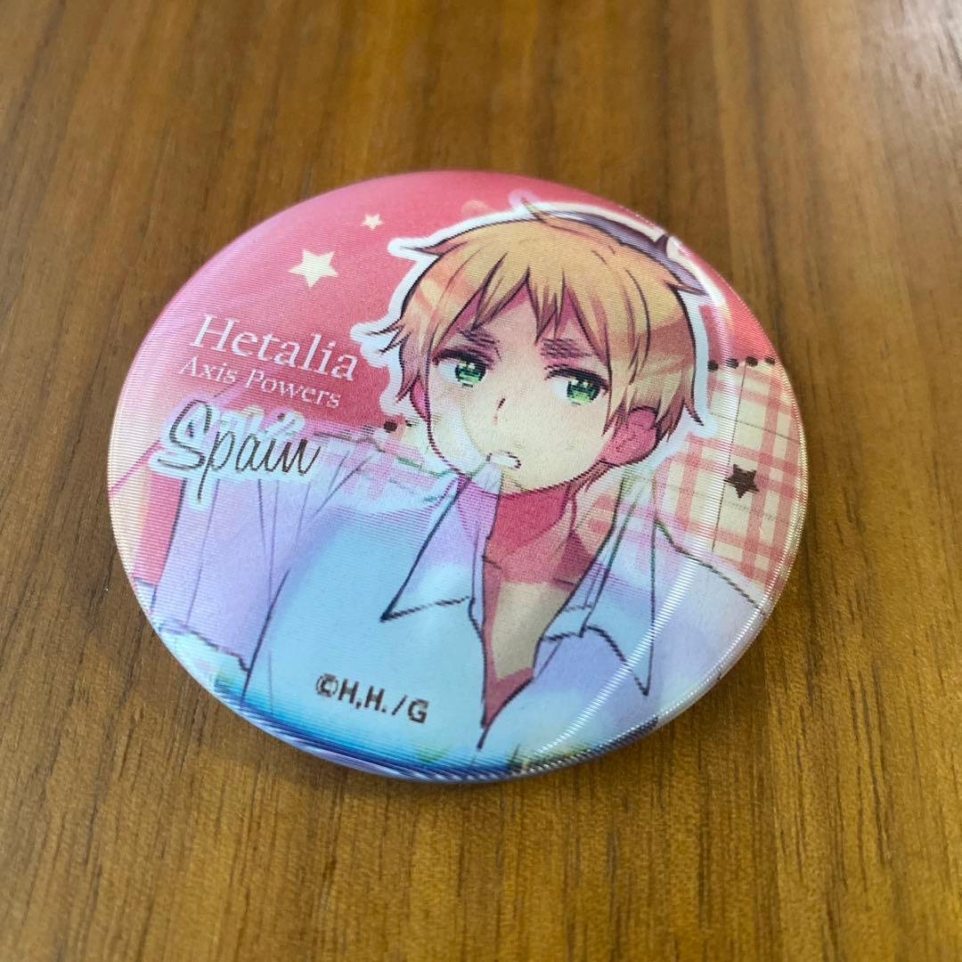 ヘタリア チェンジング缶バッジ　イギリス スペイン