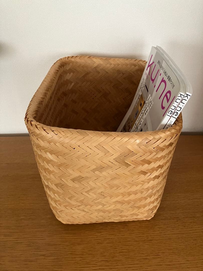 稀少 廃盤 ヨーガンレール ババグーリ Babaghuri 竹籠 - メルカリ