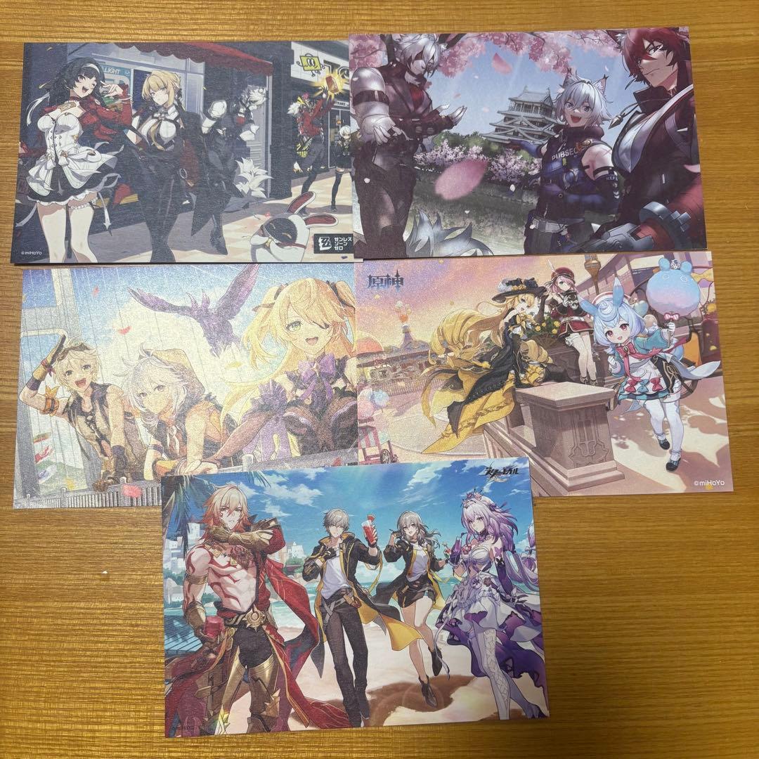 スターレイル 原神 ゼンゼロ ポップアップストア 特典 広島 ポスト