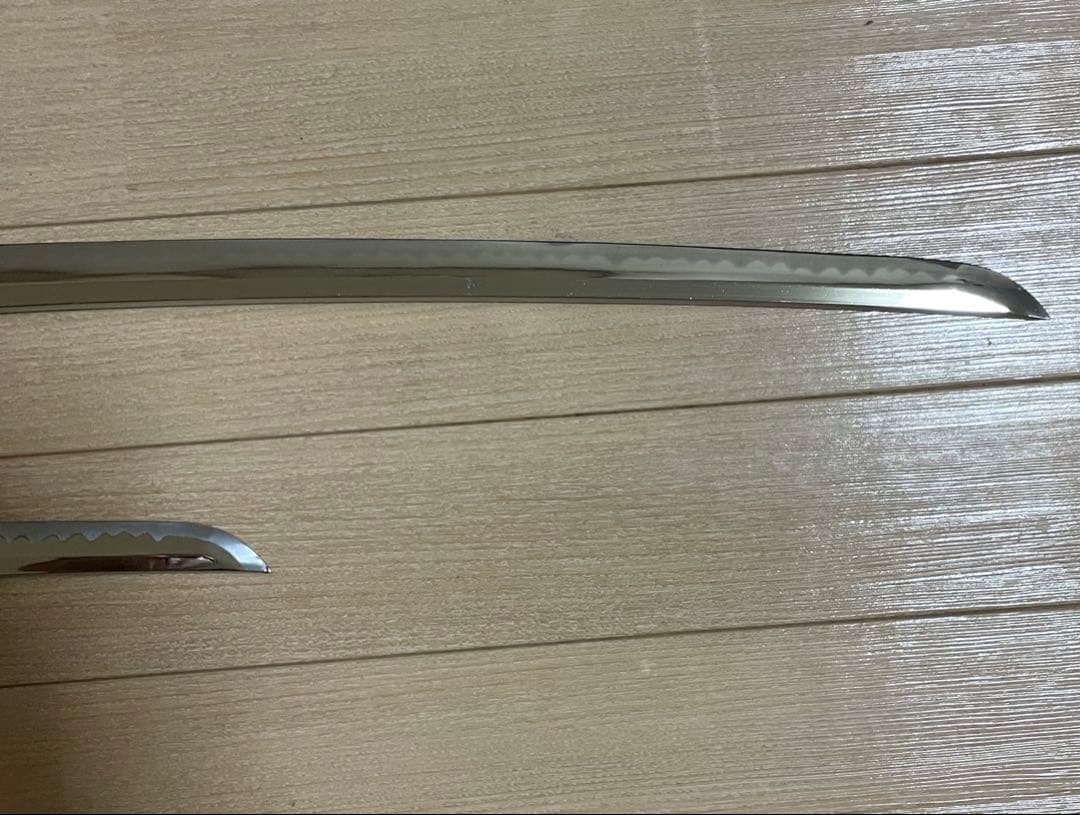 模造刀　居合刀　白鞘　太刀　脇差　武具　y31