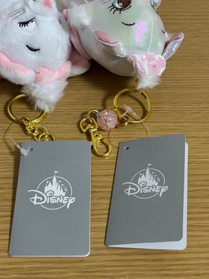 おしゃれキャット　マリー　ぬいぐるみ　キーチェーン　5点　ディズニーストア　#1