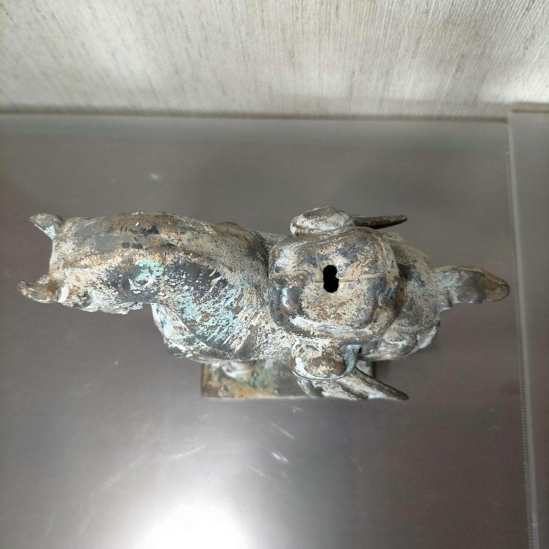 水晶製 騎立ち馬オブジェ ケース付