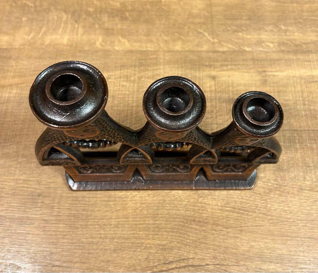 ソ連 アンティーク 燭台 マトリョーシカ 蝋燭立 ソビエト ロシア 雑貨