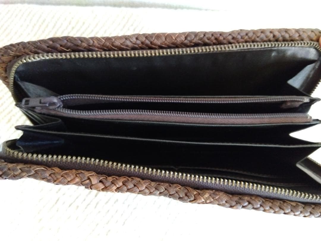 国産　山葡萄の長財布