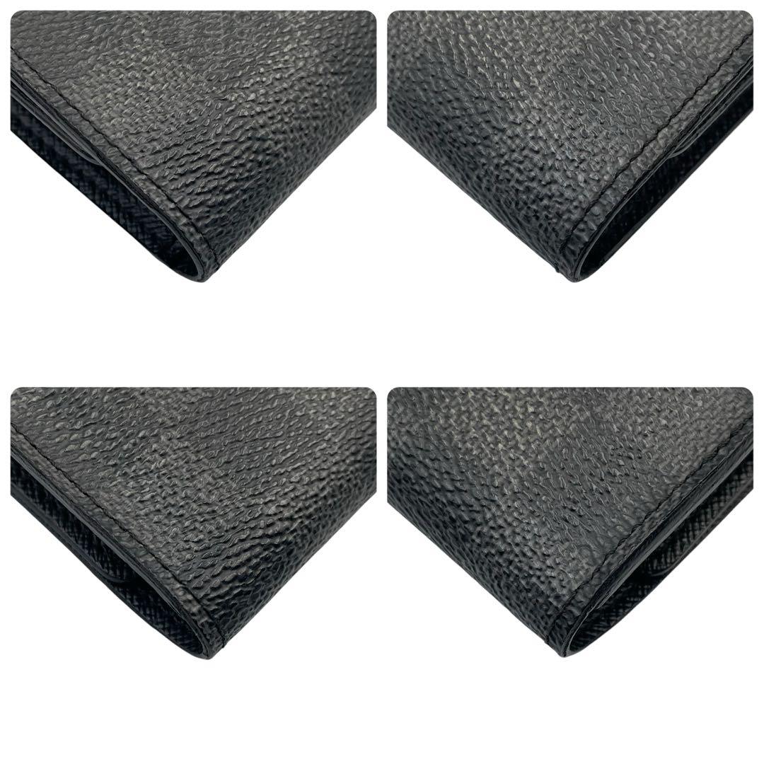 《超美品》 ルイヴィトン キーケース ダミエグラフィット ミュルティクレ 6連