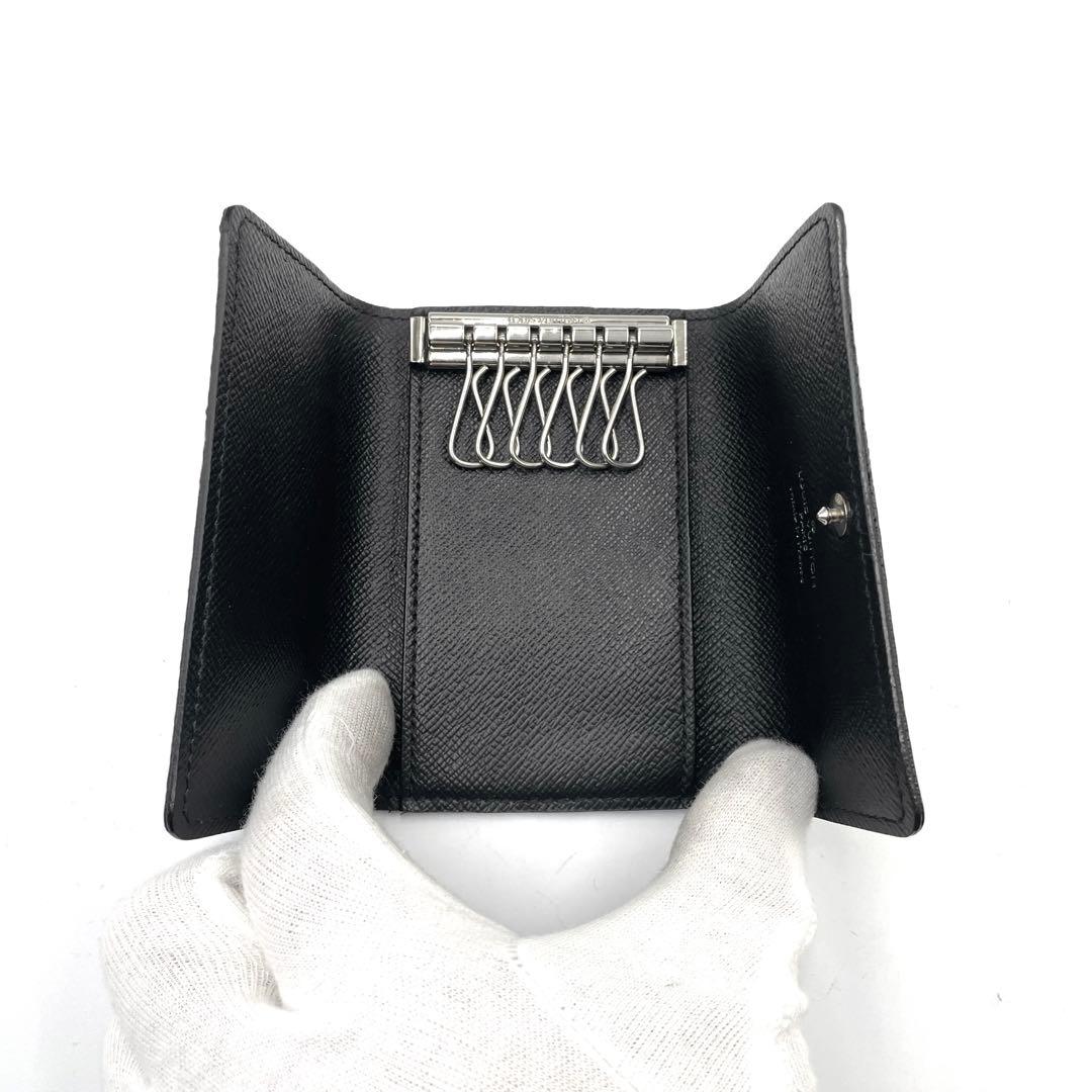 《超美品》 ルイヴィトン キーケース ダミエグラフィット ミュルティクレ 6連