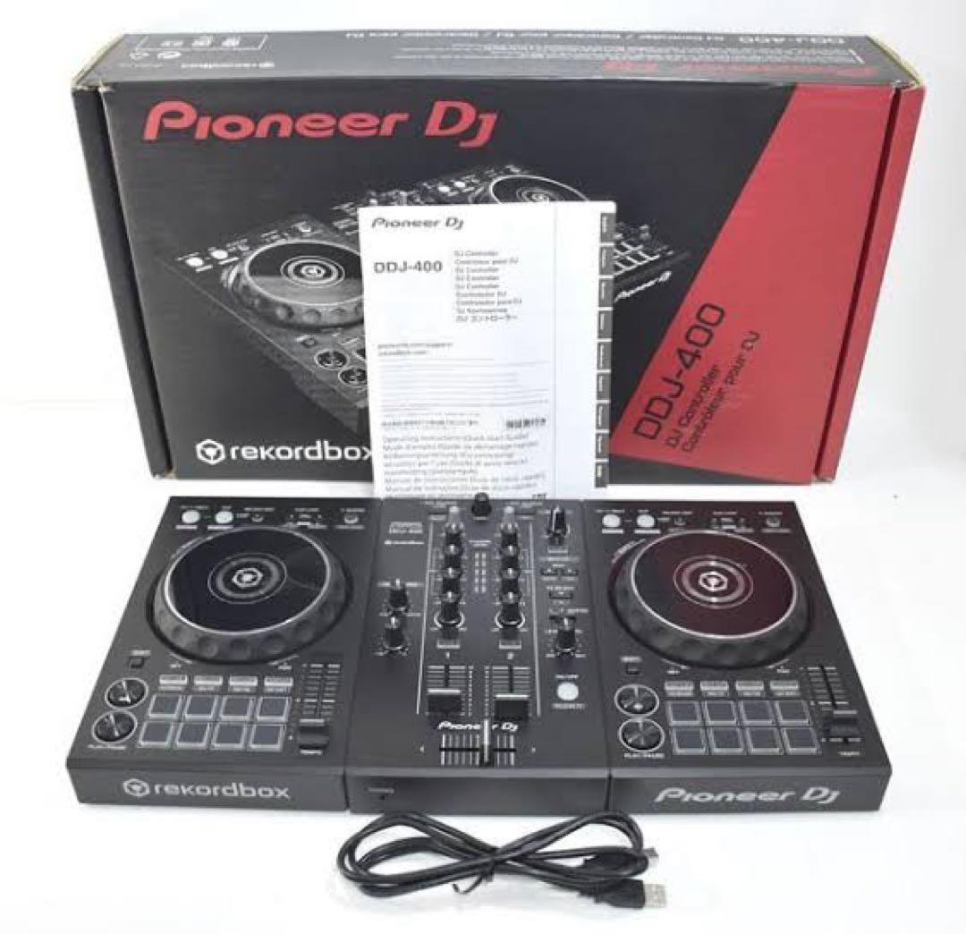Pioneer DJ DDJ-400 コントローラー箱付き