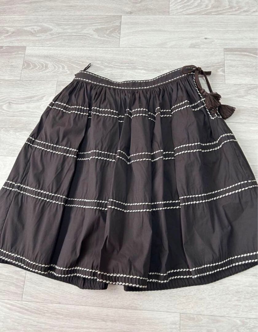 PRADA プラダ フレアスカート 膝丈スカート 38