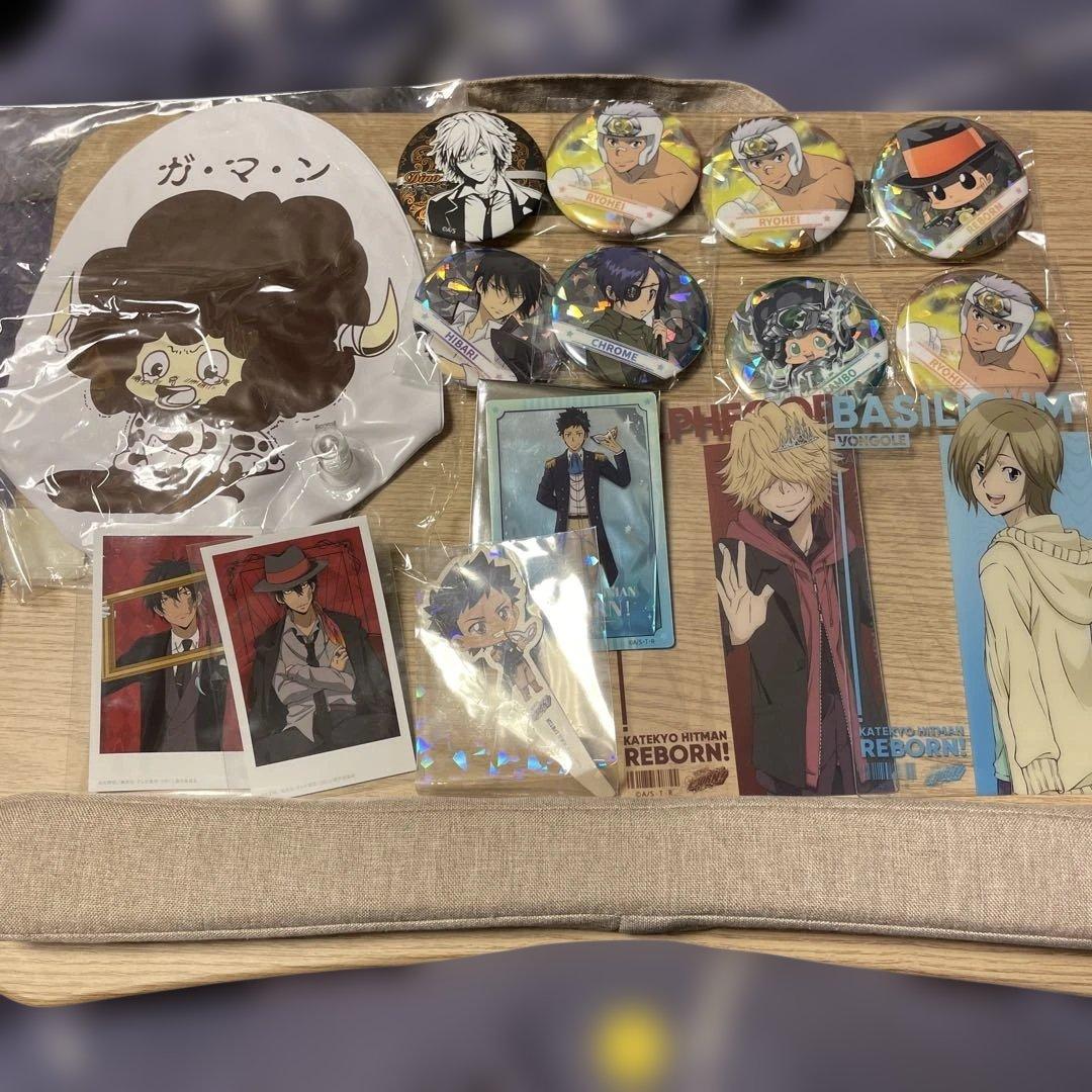 リボーン】缶バッジ・アクリル系・紙類まとめて売り - メルカリ