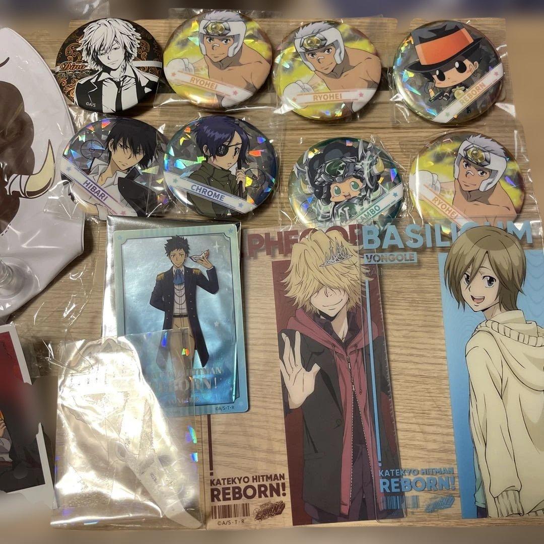 リボーン】缶バッジ・アクリル系・紙類まとめて売り - メルカリ