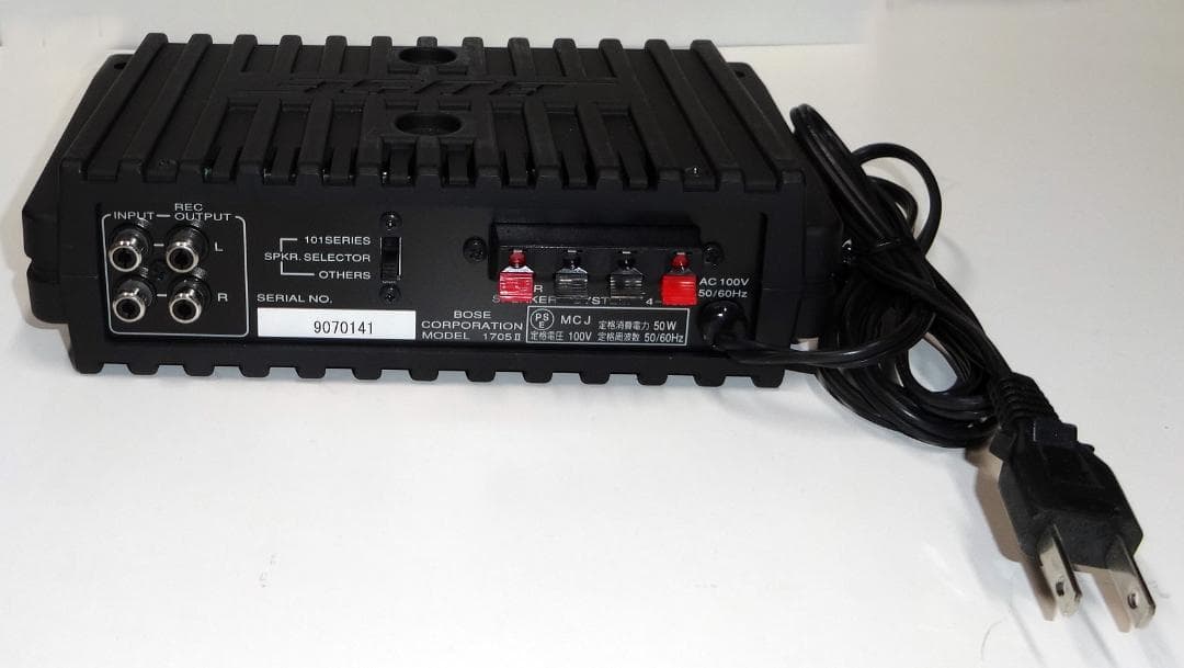 BOSE 1705II ステージモニターアンプ 2024 パワーアンプ