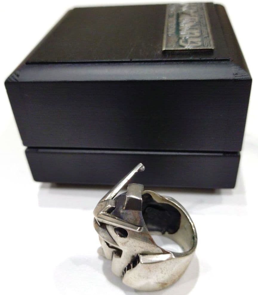 JAP工房 機動戦士ガンダム20周年 RX-78ガンダムヘッドシルバーリング