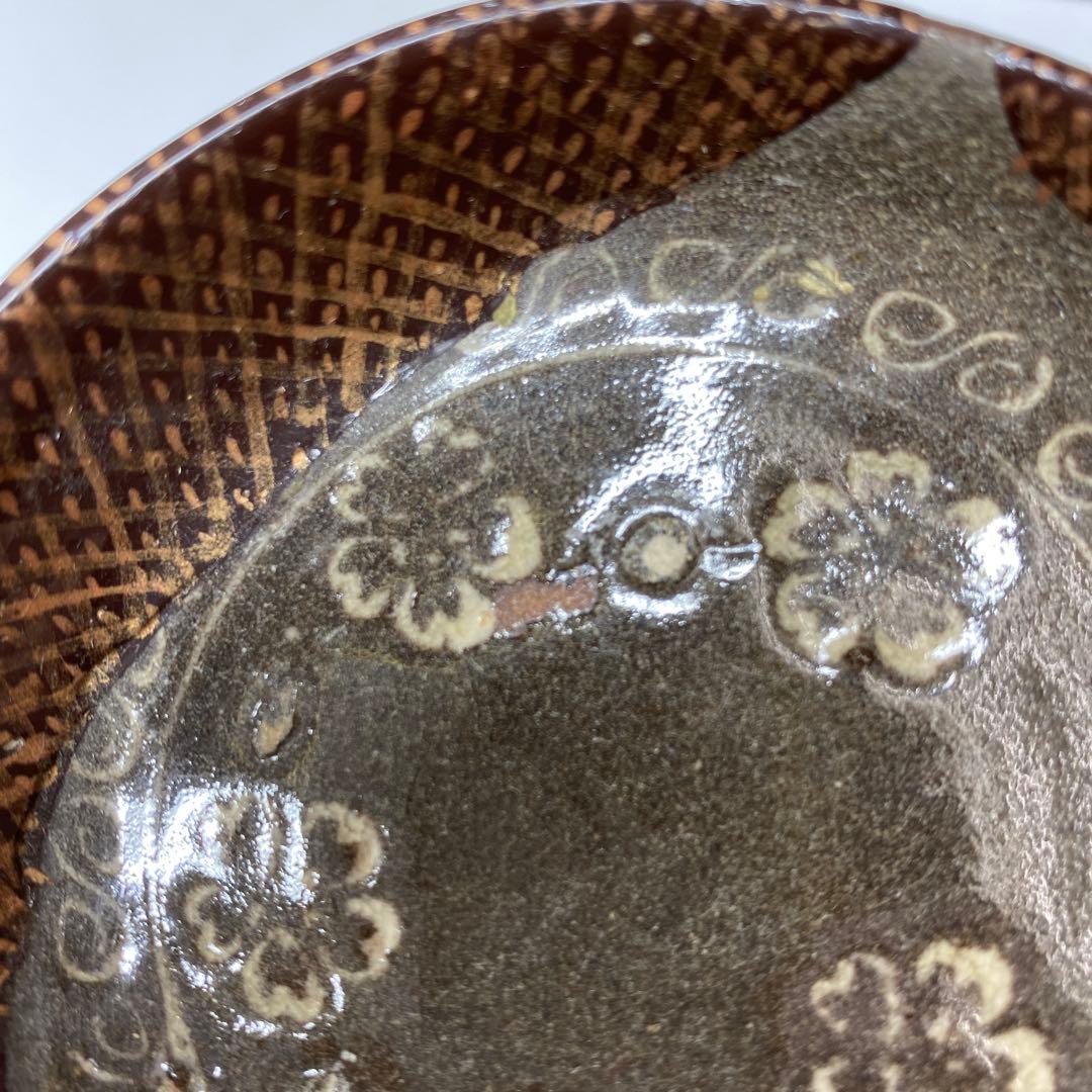 茶道具 高取焼 比古焼 藤崎寿山造 肩衝茶入 仕覆付 共箱 V 9824 別作