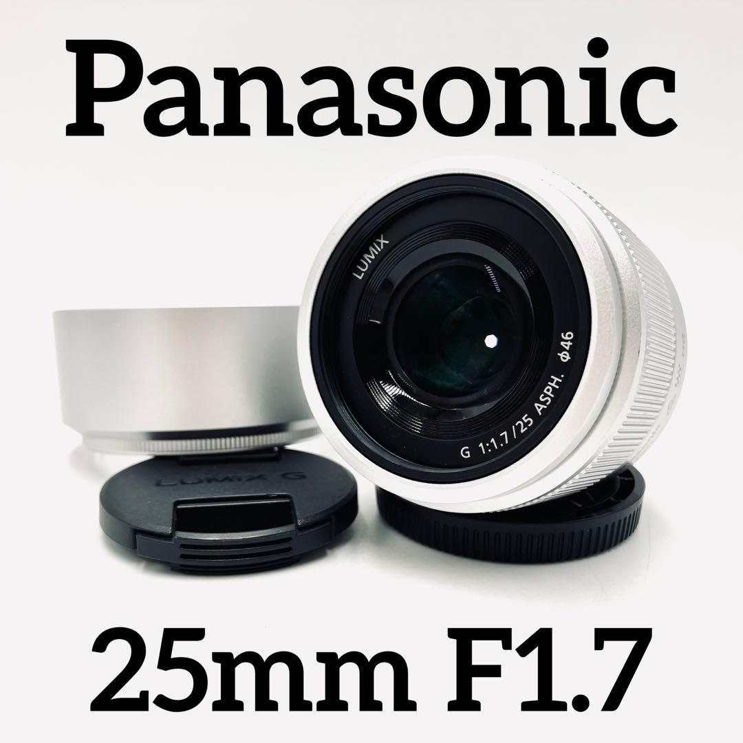 Panasonic H-H025 25mm F1.7 単焦点レンズ