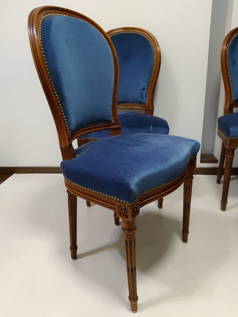 ③ 1脚 France chair フランス アンティーク チェア 送料無料