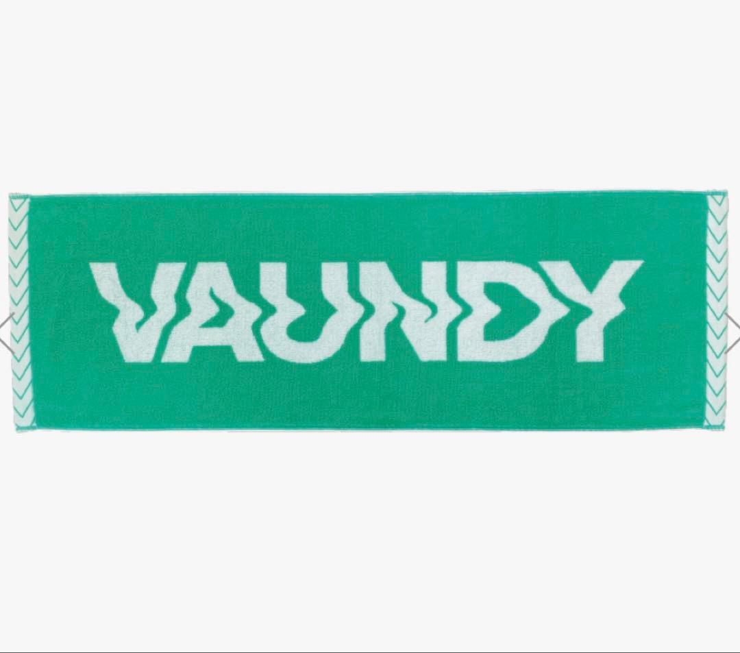 未開封】VAUNDY ロゴジャガードタオル グリーン - メルカリ
