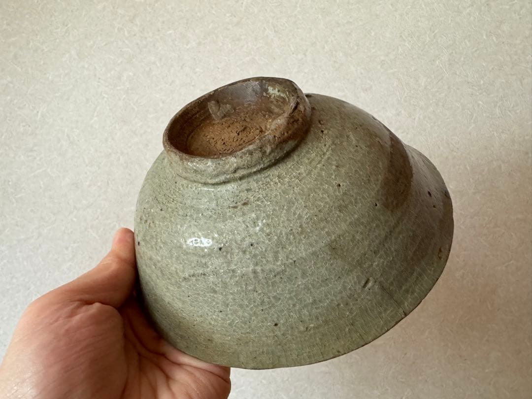 散歩星人さま専用　高麗三嶋茶碗　松沈金平棗　計2点