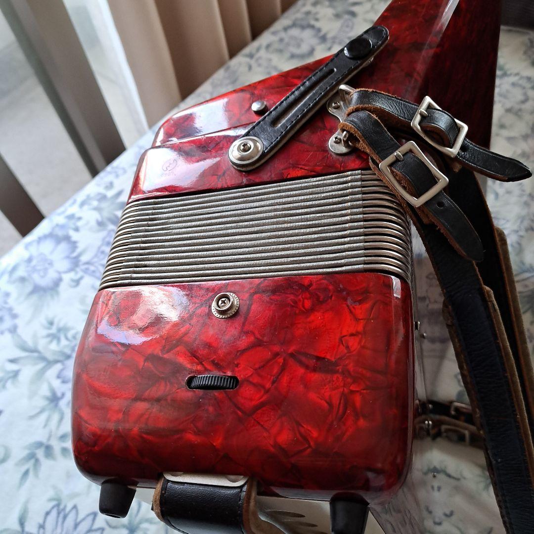 YAMAHA YA-48 アコーディオン 34鍵 48ベース ソフトケース付き YAMAHA