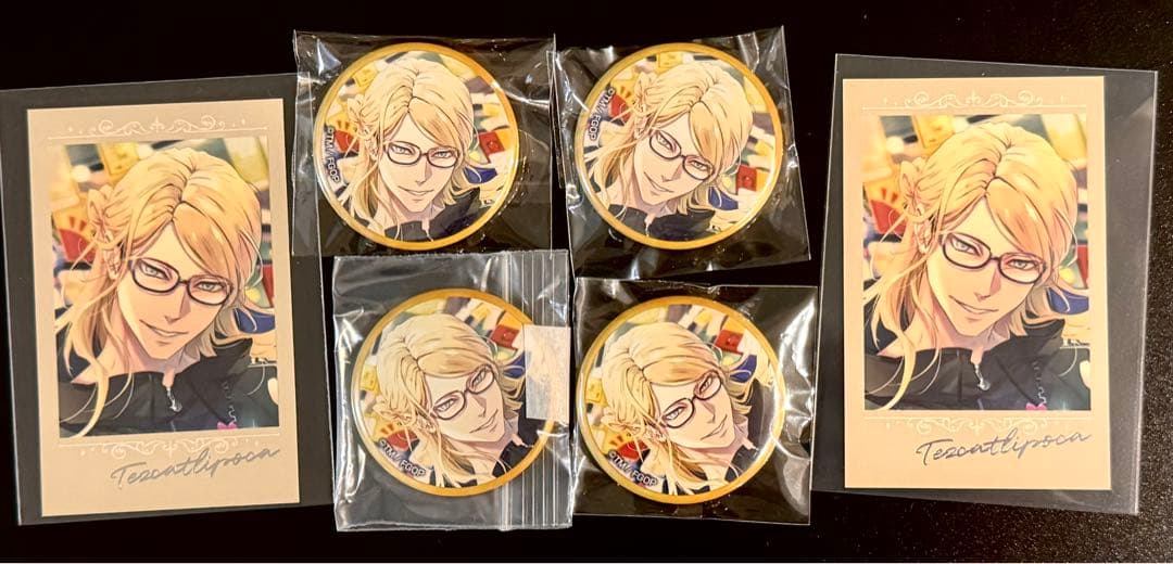 FGO テスカトリポカ 缶バッジ CBC AGF ポートレイトコレクション