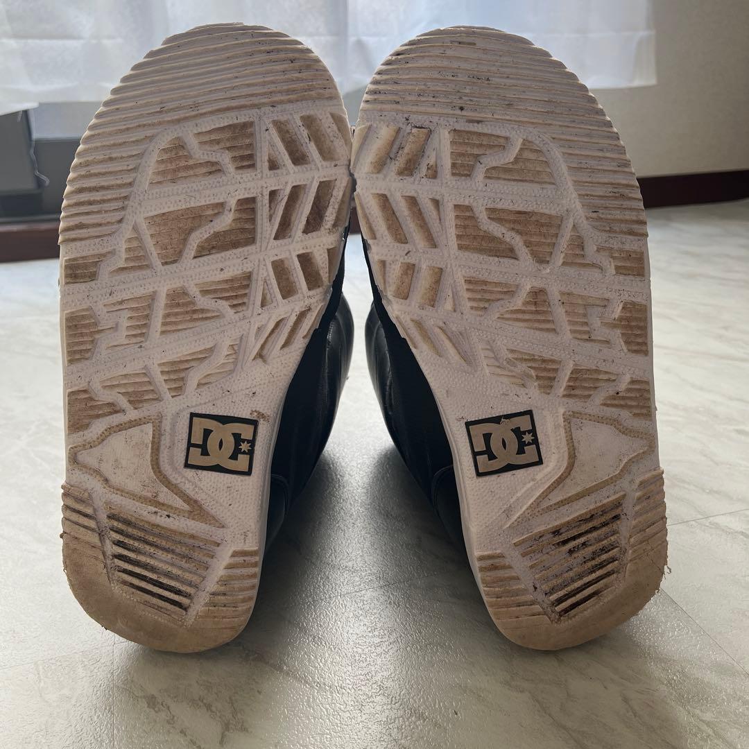 DC スノーボードブーツ ブラック DCロゴ メンズ スノボ用品 ロゴ 28cm