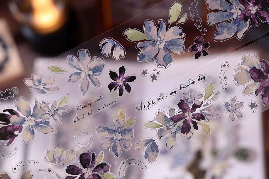 ⭐️SALE⭐️小白家文創《梦》海外マスキングテープ マステ 【2749】