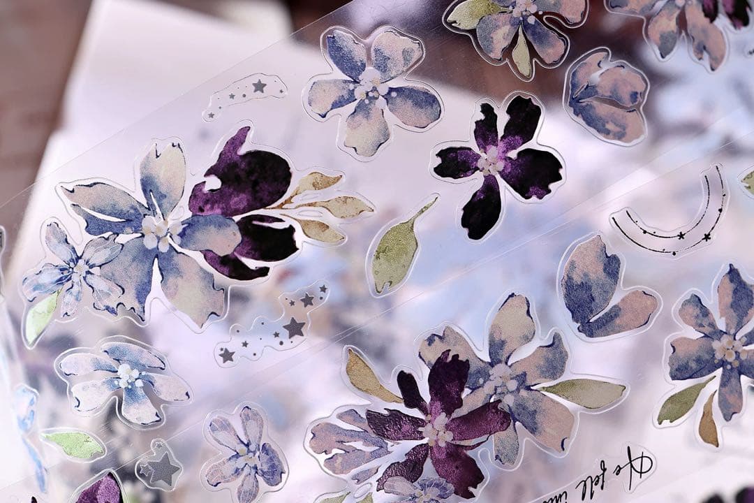 ⭐️SALE⭐️小白家文創《梦》海外マスキングテープ マステ 【2749】