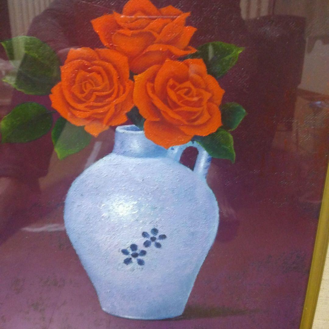 絵画/深代 博/抽象画/静物画/モダンアート/原画/テクスチャーアート/油彩画2