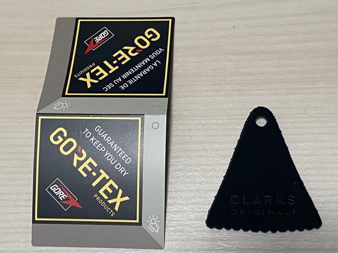 クラークス ワラビー GORE-TEX UK7 1/2 黒