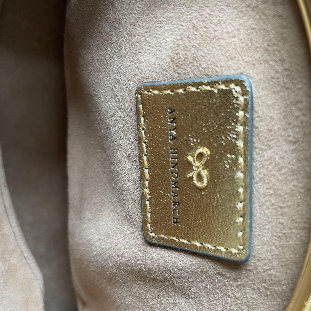 アニヤハインドマーチ ビーズパーティーバッグ　ハリネズミ