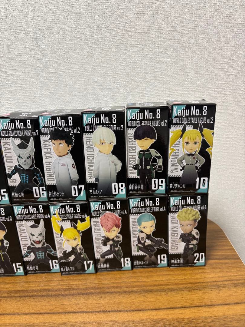 怪獣8号 ワールドコレクタブルフィギュアセット No1～20