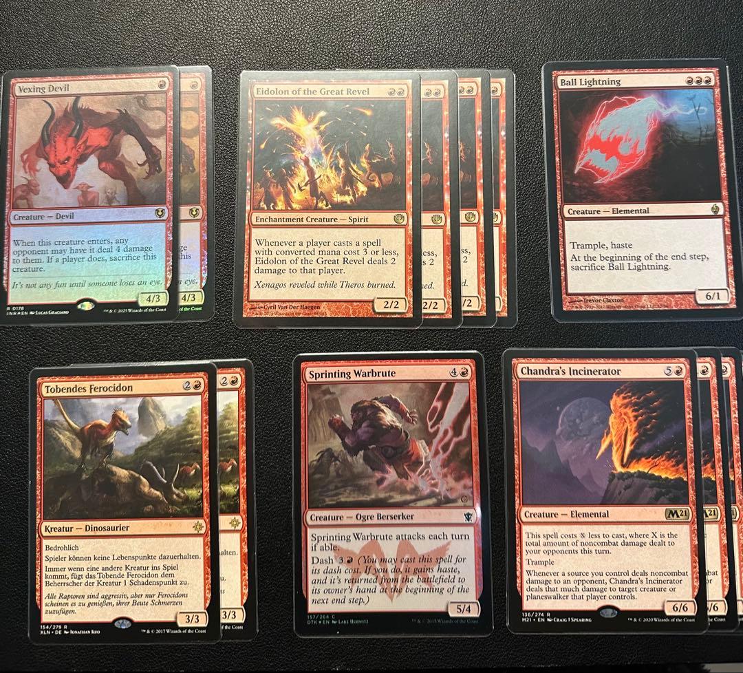 MTG 赤単バーン デッキセット レガシー モダン