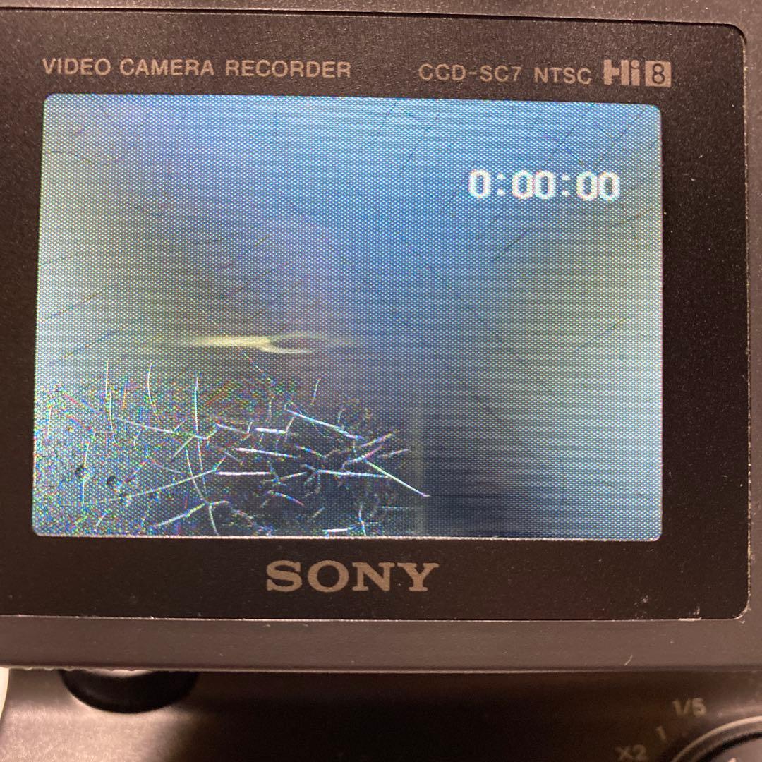 SONY VideoHi8Handycam CCD-SC7 ④
