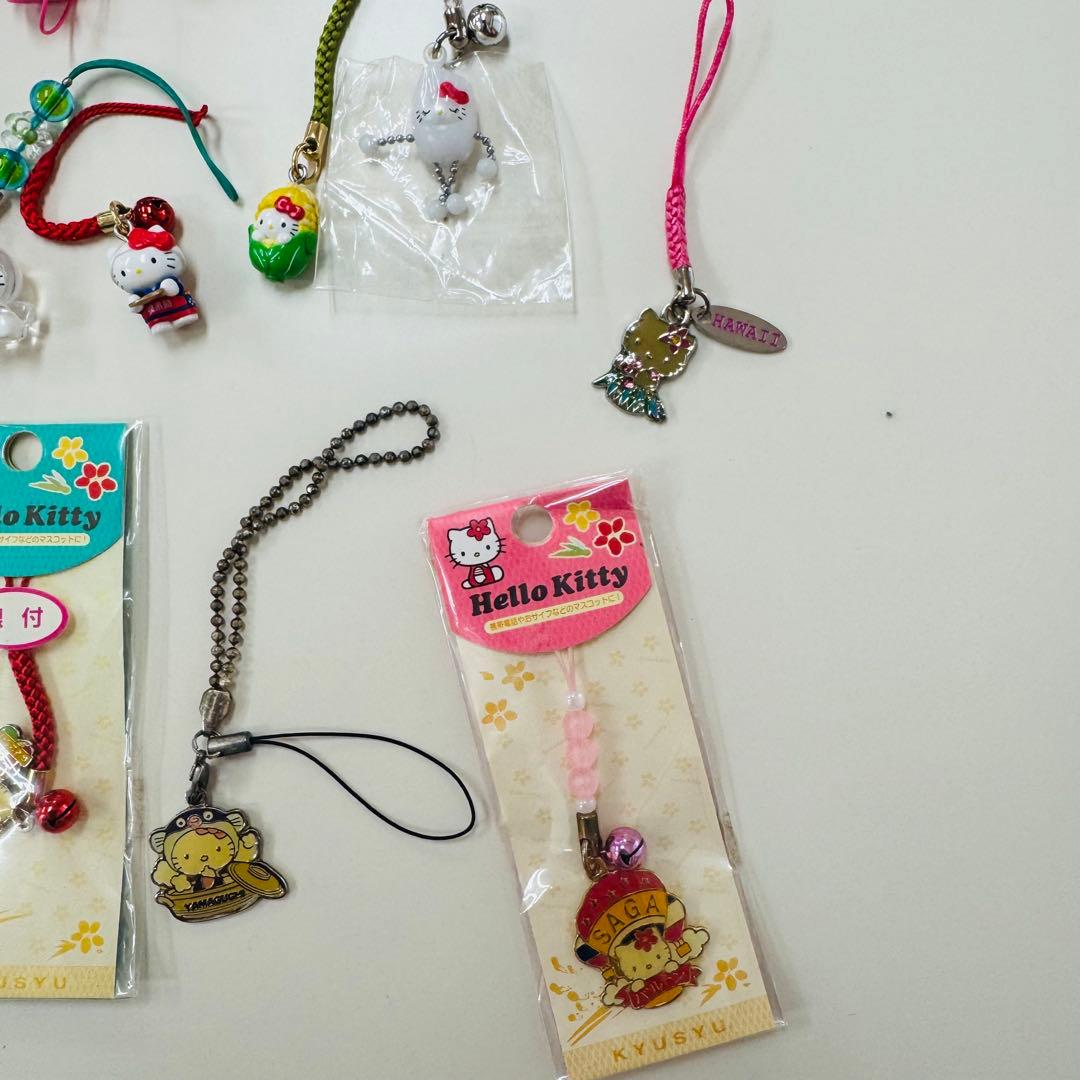 ① ハローキティ　まとめ売り　ストラップ　ご当地　新品