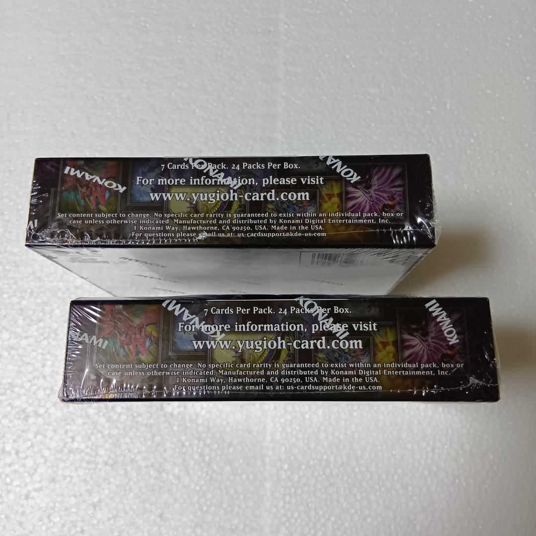 シュリンク付き 遊戯王 英語版 メイズ・オブ・ザ・マスター 2BOX 新品