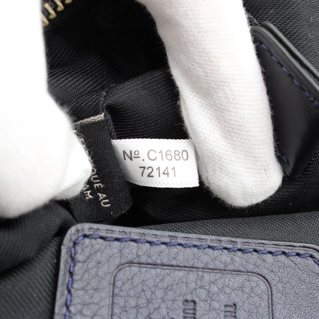 【美品】COACH マンハッタン フォルドオーバー ハンドバッグ 2way