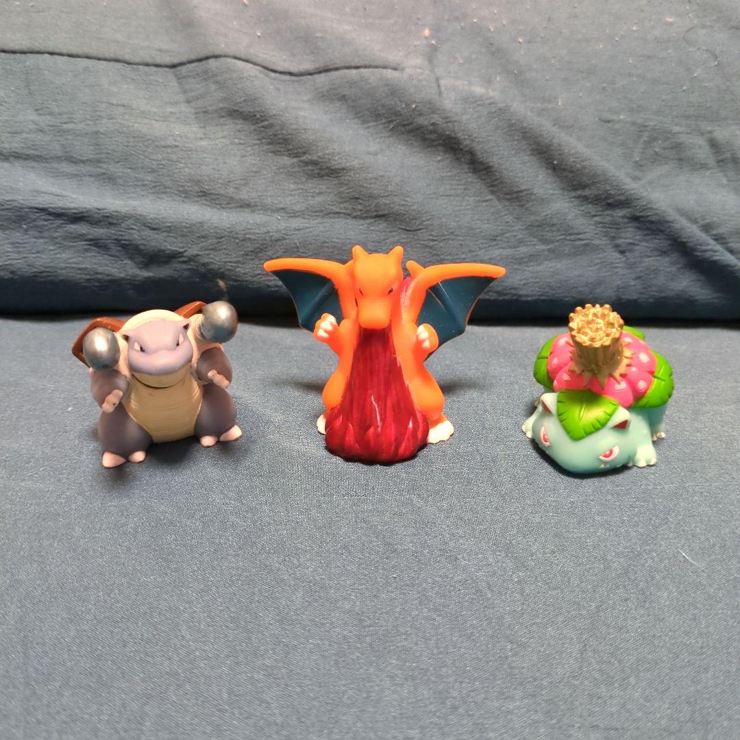 ポケモンフィギュアセット リザードン カメックス フシギバナ 御三家