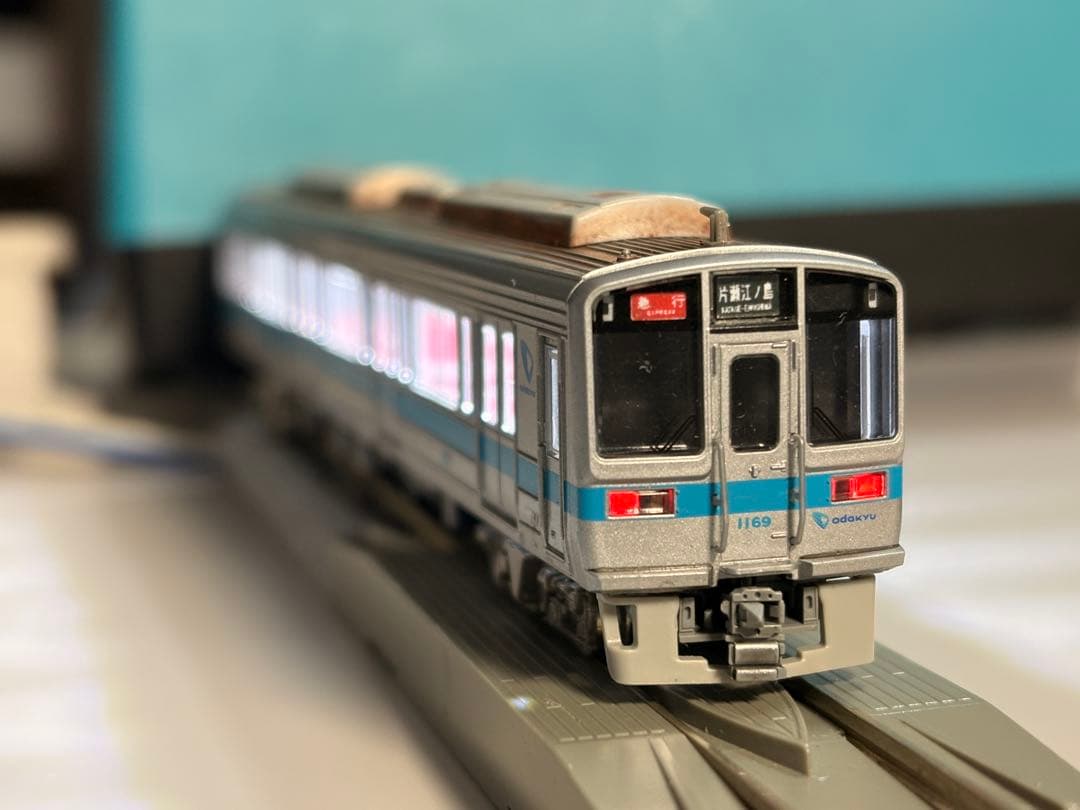 12時まで売り切りセールGM小田急1000形10両フルセット室内灯付、スパーク有