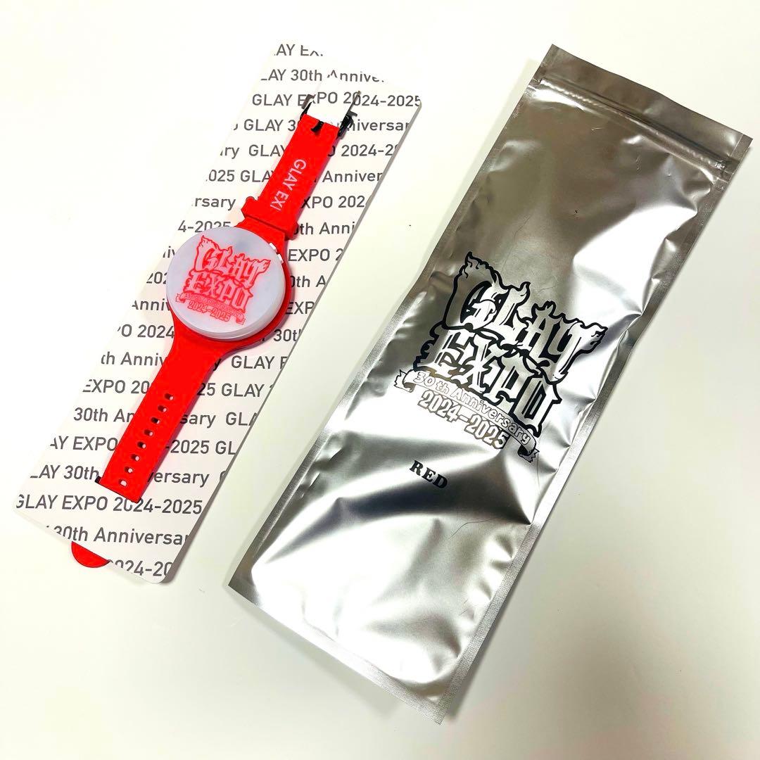 GLAY EXPO リストバンド GLAY 30th Anniversary GLAY EXPO 2024-2025」オフィシャルグッズ、LED
