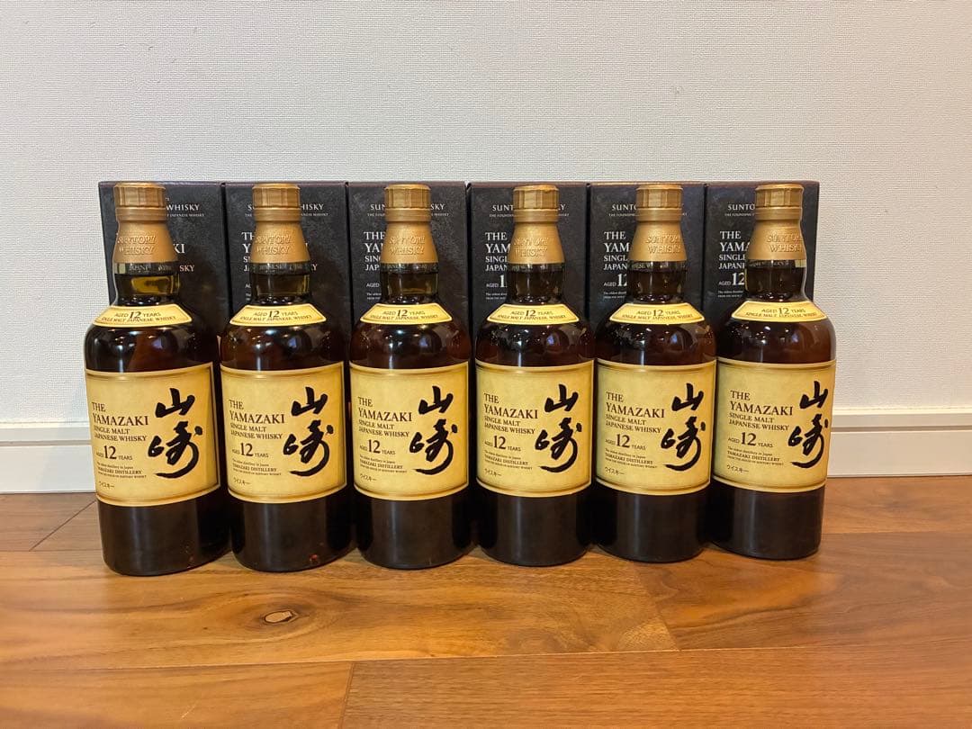 山崎12年 700ml 6本セット売り サントリー 山崎12年 700ml 6本 サントリー山崎12年 700ml✖️6本セット