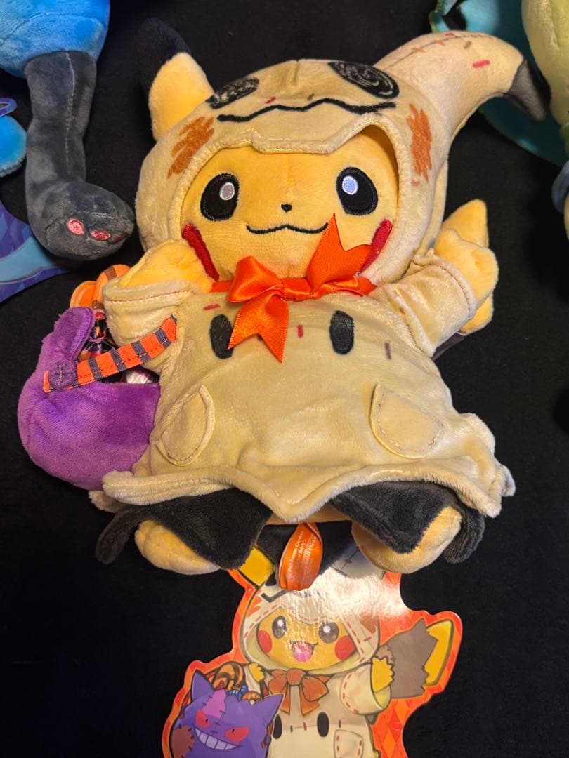 ポケモンセンター ピカチュウ　ルカリオ　ゾロアセレビィ ぬいぐるみ ハロウィン