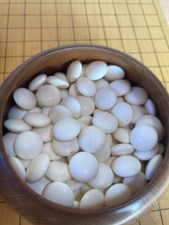 本榧　足付　碁盤・碁石セット