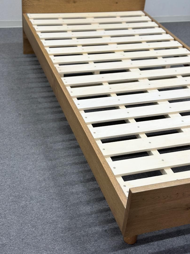 けい■unico■ADDAYベッド　ハイタイプS　シングル　ナチュラル