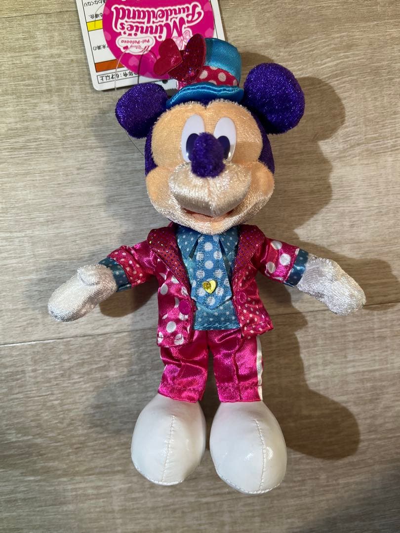 ディズニー パルパルーザ ミニー ミッキー ぬいぐるみバッジ セット