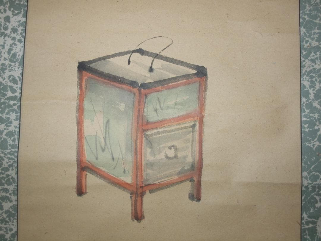 時代の掛軸　山水絵肉筆保証　蔵整理中国美术品　日本　 X880C16-6