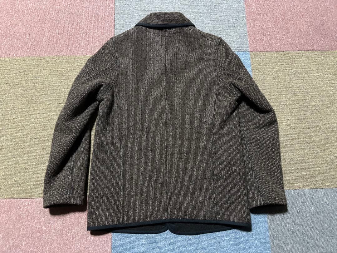 sugar cane ビーチクロス ジャケット 38 ワーク ウール ごま塩