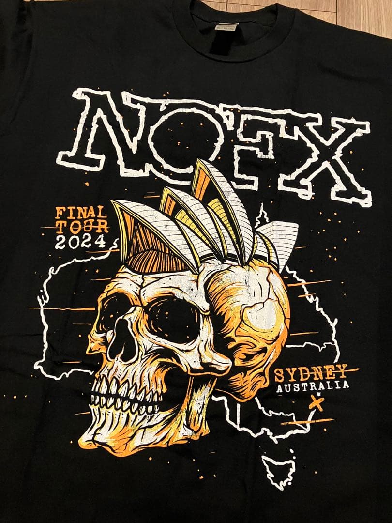 日本未発売】NOFX FINAL TOUR Tシャツ XL オーストラリア限定 日本未
